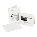 Avery Uncoated Notecards, 5.5 x 4.25, White, 60/Box (5315)