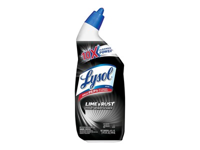 Lysol Lime & Rust Clean Liquid, Wintergreen, 24 Oz., 12/Carton (19200-80088)