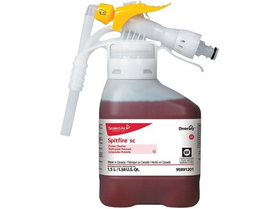 Spitfire SC Multipurpose Cleaner for Diversey RTD, Pine, 1.5 L / 1.58 U.S. Qt., 2/Carton