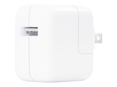 Apple 12W USB Adapter for iPhone/iPad/iPod Touch, White (MD836LL/A)