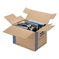 Bankers Box® SmoothMove 17.25 x 12.63 x 12.38 Moving Box, Kraft, 10/Bundle (0062701)