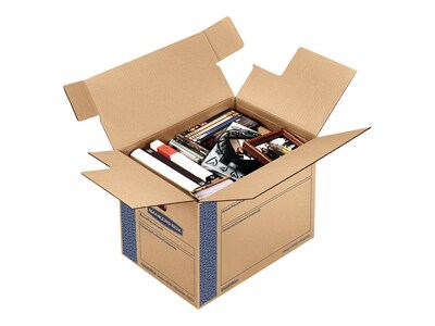 Bankers Box® SmoothMove 17.25" x 12.63" x 12.38" Moving Box, Kraft, 10/Bundle (0062701)