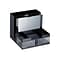 OfficeMate VersaPlus Photo 9 Compartment Plastic Compartment Storage, Black (23112)