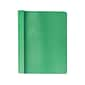 Oxford Clear Front Report Cover, Letter Size, Hunter Green, 25/Box (OXF 55856)