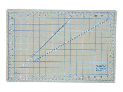 X-ACTO Self Healing 12" Cutting Mat, Gray (X7761)