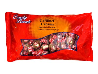 Goetzes Chewy & Gummy, Caramel Creams, 32 Oz. (120)