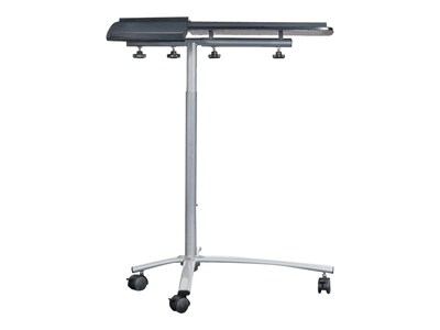 Techni Mobili Sit-to-Stand 32W Laptop Cart, Graphite (RTA-B001N-GPH06)