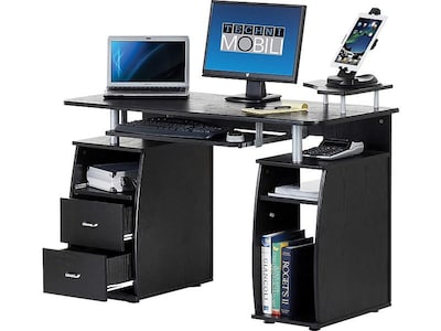 Techni Mobili 47"W Computer Desk, Espresso (RTA-8211-ES18)