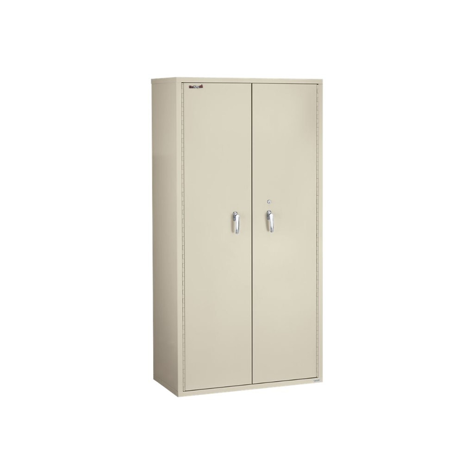 FireKing 72 Steel Storage Cabinet with 4 Shelves, Parchment (CF7236-DPA)