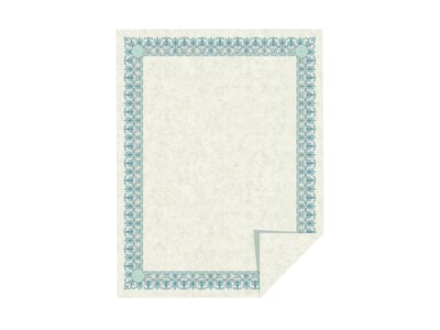 Southworth Parchment Certificates, 8.5" x 11", Ivory, 25/Pack (CT3R)