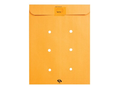 Quality Park Self Seal Kraft Self Seal Inter-Departmental Envelope 10 x 13, Brown Kraft, 100/Box (