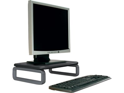 Kensington SmartFit Monitor Riser, up to 21 Monitor, Gray/Black (K60089)