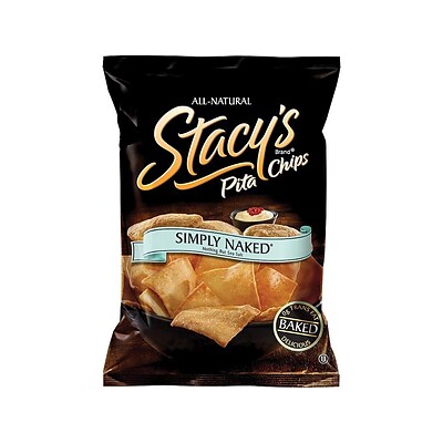 Stacy's Simply Naked Chips, Sea Salt, 1.5 Oz., 24/Carton (QUA49650)