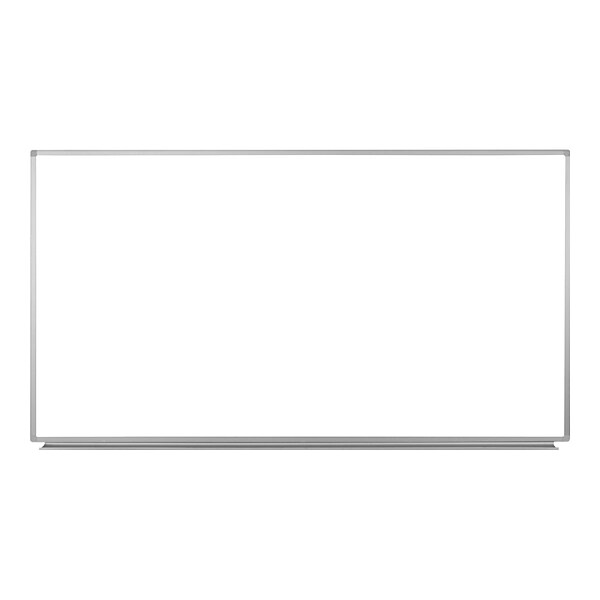 Luxor Steel Dry-Erase Whiteboard, Aluminum Frame, 6 x 3 (WB7240W)