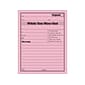 Adams While You Were Out Message Pads, 4.25" x 5.5", Pink, 50 Sheets/Pad, 24 Pads/Pack (9711)