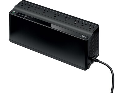 APC Back-UPS 850VA Battery Backup & Surge Protector, 9-Outlets 2 USB (BE850G2)