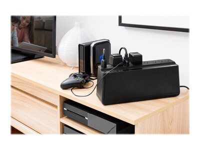 APC Back-UPS 850VA Battery Backup & Surge Protector, 9-Outlets 2 USB (BE850G2)