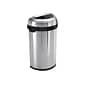 simplehuman Indoor Trash Can with Lid, Brushed Stainless Steel, 16 Gallon (CW1468)