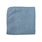 Rubbermaid Light Commercial Microfiber Rags, Blue, 24/Pack (1820579)