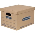 Bankers Box® SmoothMove 15 x 10 x 12 Moving Box, Kraft, 10/Carton (7714203)