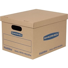 Bankers Box® SmoothMove 16.25 x 10.5 x 12.5 Moving Box, Kraft, 10/Carton (7714203)