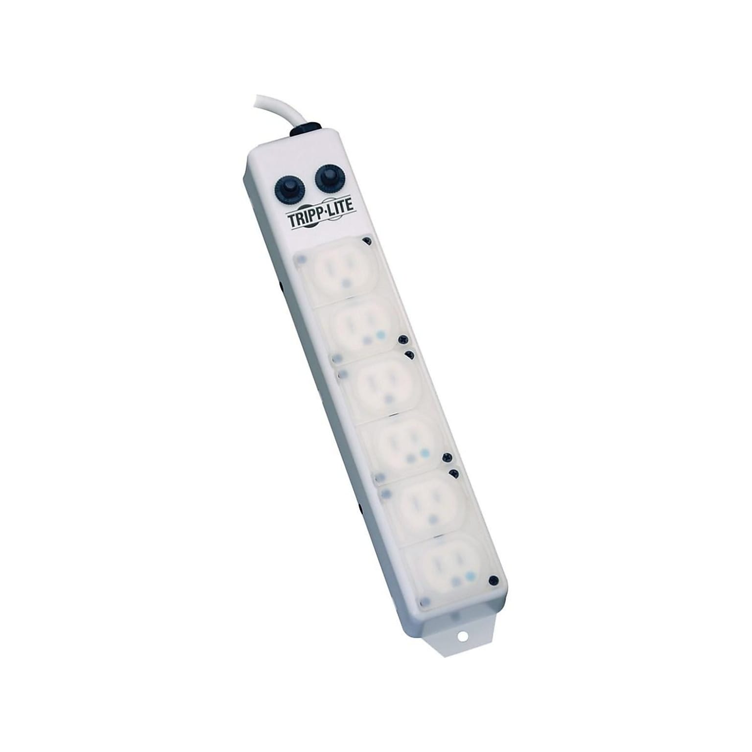 Tripp Lite Medical-Grade 6-Outlet Power Strip, White (PS-615-HG-OEM)