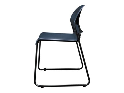 HON GuestStacker Plastic Banquet/Reception Chair, Regatta, 4/Pack (HON4031RET)