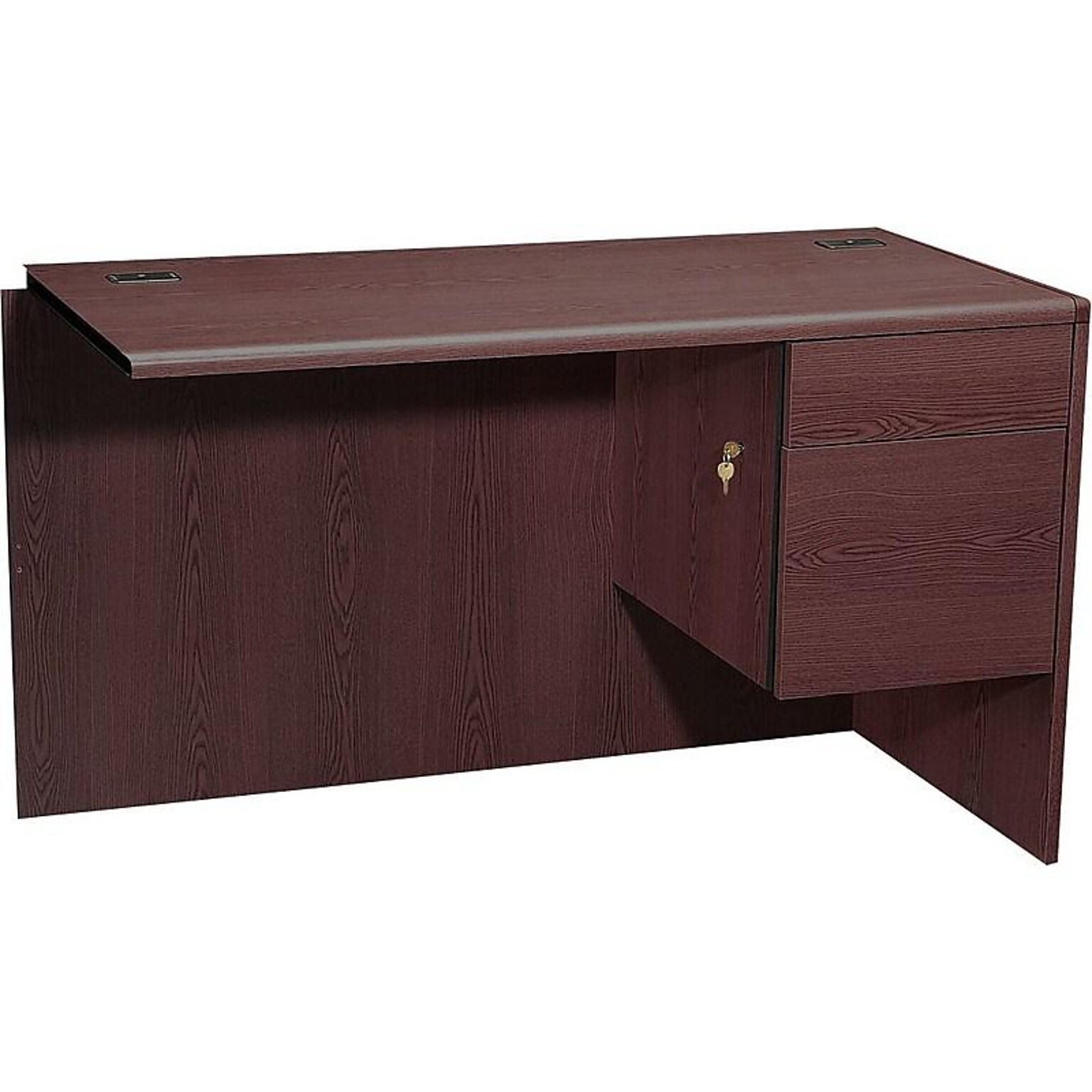 HON 10700 Series 1 48 Right Return, Mahogany (H10715RNN)