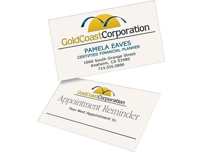 Avery Clean Edge Business Cards, 3.5 x 2, Matte, Ivory, 200/Pack (8876)