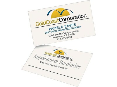 Avery Printable Business Cards, Laser Printers, 2,500 Cards, 2 x 3.5  (5911), White