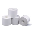 Staples® Thermal Cash Register/POS Rolls, 1-Ply, 4 9/32 x 115, 10/Pack (452176/66382)