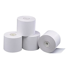 Staples® Thermal Cash Register/POS Rolls, 1-Ply, 4 9/32 x 115, 10/Pack (452176/66382)