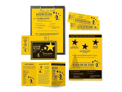 Astrobrights Cardstock Paper, 65 lbs, 8.5" x 11", Solar Yellow, 250/Pack (22731)