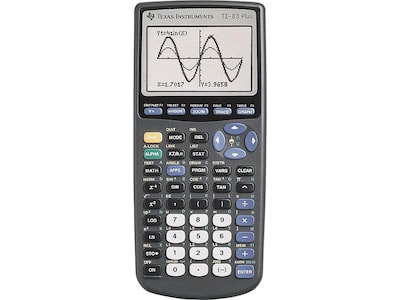 Texas Instruments TI-83 Plus Battery Power Graphing Calculator