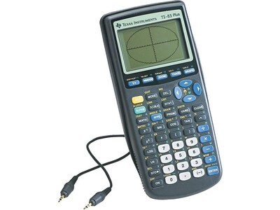 Texas Instruments TI-83 PLUS Graphing Calculator, Black (TEX-TI 83 PLUS)