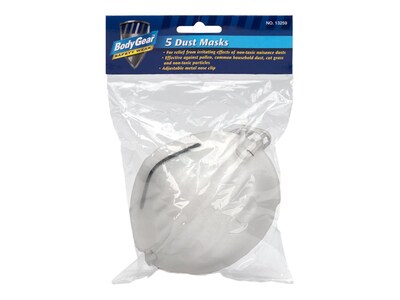 Body Gear Mask, 5/Box, 24 Pack/ Carton (13259XX)