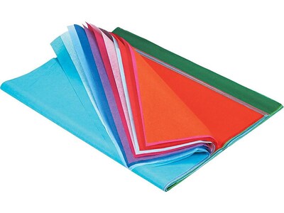 Spectra Art Tissue Paper, 12W x 18L, Assorted Colors, 100/Pack (0059530)