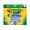 Crayola Ultra-Clean Washable Markers, Broad Line, Assorted Colors, 12/Box (58-7812)