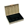 MMF STEELMASTER Cash Box, 10 Compartments, Sand (221619003)