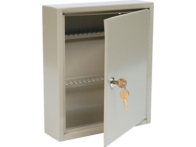 MMF Industries STEELMASTER Uni-Tag 60 Key Cabinet, Sand (2019060A03)