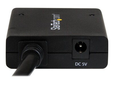 StarTech HDMI to HDMI/HDMI Audio/Video Splitter, Male to Female, Black (ST122HD4KU)