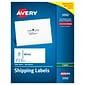 Avery Copier Shipping Labels, 2" x 4 1/4", White, 1000 Labels/Pack (5352)