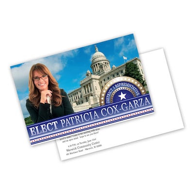 Custom Full Color Postcards, 5.5 x 8.5, 100# White Gloss Cover, 2-Sided, 100/Pk