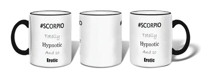 Retrospect Group #SCORPIO Ceramic 11 Ounce Mug (MUG011)