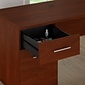 Bush Furniture Somerset 72W Office Desk with Hutch and Lateral File Cabinet, Hansen Cherry (SET019HC)