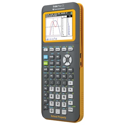 Texas Instruments TI-84 Plus CE Python Teacher Pack, Yellow, 10/Pack