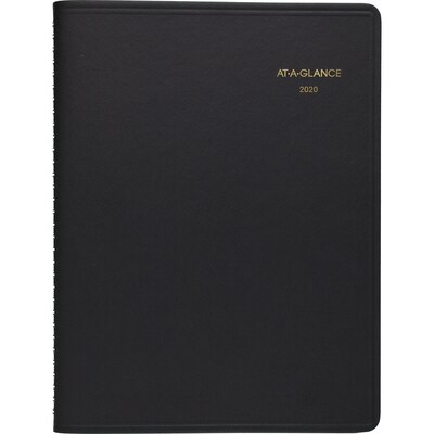 2020 AT-A-GLANCE 9 x 11 Monthly Planner, Black (70-260-05-20)