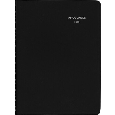 2020 AT-A-GLANCE 8 x 11 DayMinder Weekly Appointment Book, Black (G520-00-20)