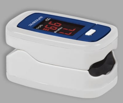 Veridian Healthcare SmartHeart Fingertip Pulse Oximeter, White/Blue (11-50K)