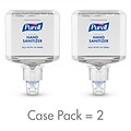 PURELL® Professional Advanced Hand Sanitizer Foam, Clean Scent, 1200 mL Refill for ES4 Push-Style Dispenser 2/CT (5054-02)